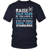 HR Specialist Shirt - Raise your hand if you love HR Specialist, if not raise your standards - Profession Gift-T-shirt-Teelime | shirts-hoodies-mugs