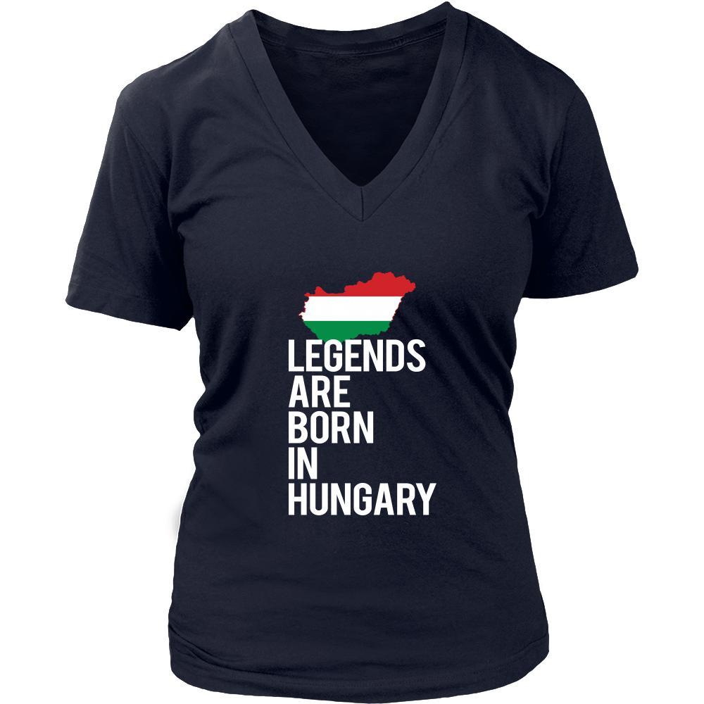 Hungary Shirt - Legends are born in Hungary - National Heritage Gift-T-shirt-Teelime | shirts-hoodies-mugs