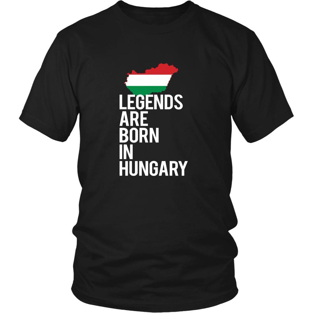 Hungary Shirt - Legends are born in Hungary - National Heritage Gift-T-shirt-Teelime | shirts-hoodies-mugs