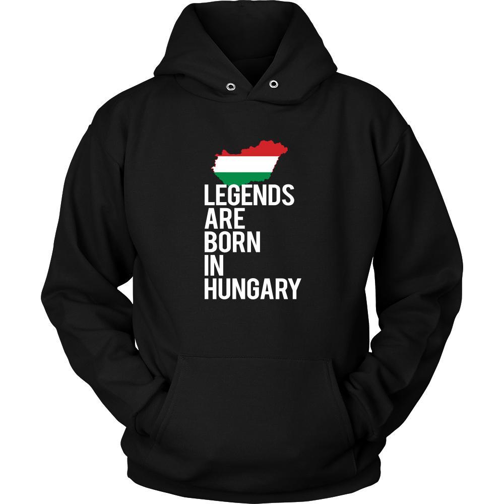 Hungary Shirt - Legends are born in Hungary - National Heritage Gift-T-shirt-Teelime | shirts-hoodies-mugs