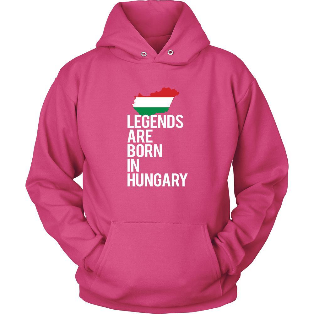 Hungary Shirt - Legends are born in Hungary - National Heritage Gift-T-shirt-Teelime | shirts-hoodies-mugs