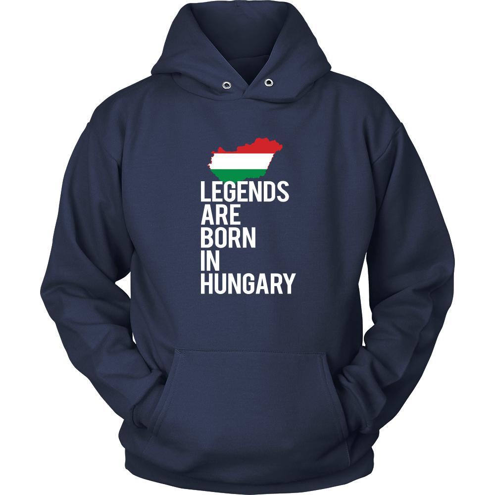 Hungary Shirt - Legends are born in Hungary - National Heritage Gift-T-shirt-Teelime | shirts-hoodies-mugs