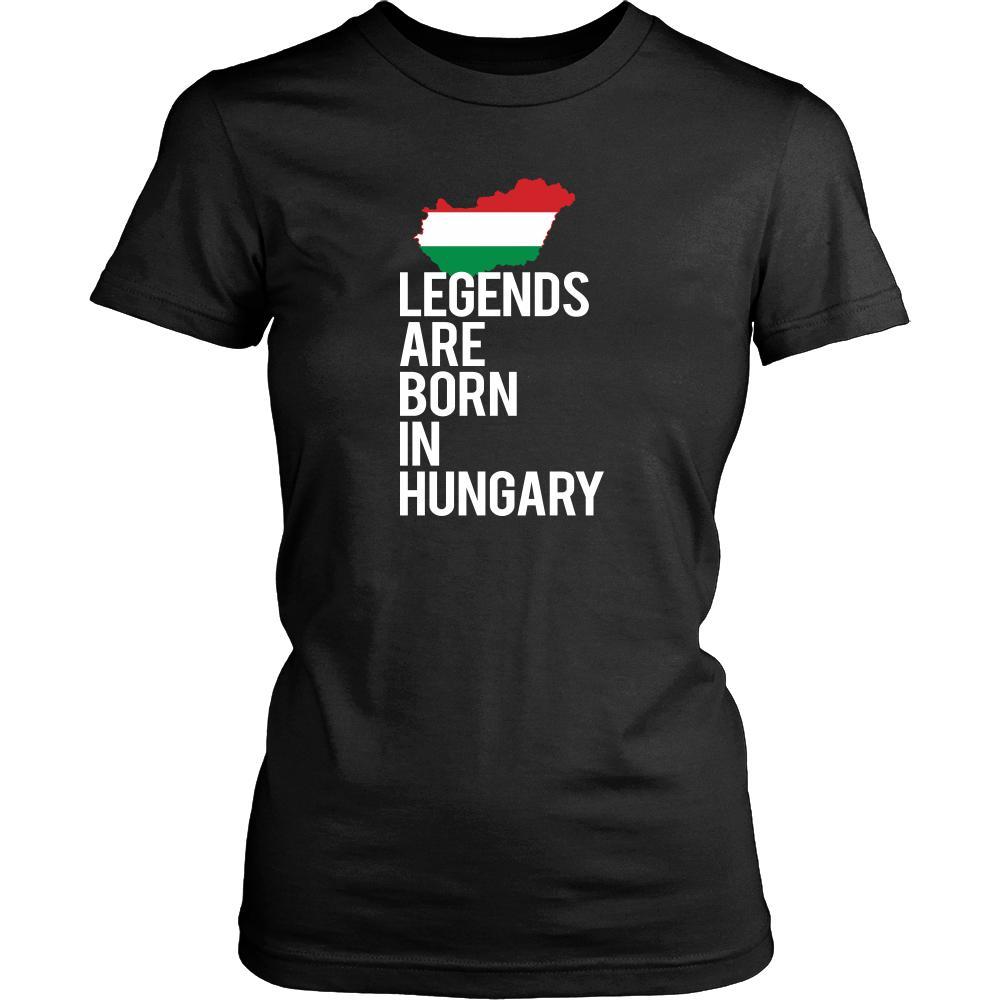 Hungary Shirt - Legends are born in Hungary - National Heritage Gift-T-shirt-Teelime | shirts-hoodies-mugs