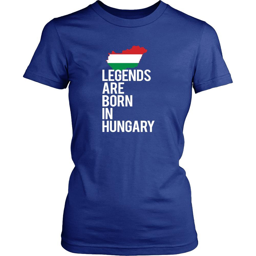 Hungary Shirt - Legends are born in Hungary - National Heritage Gift-T-shirt-Teelime | shirts-hoodies-mugs
