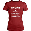 Hunting - I hunt because punching people is frowned upon - Hunter Hobby Shirt-T-shirt-Teelime | shirts-hoodies-mugs