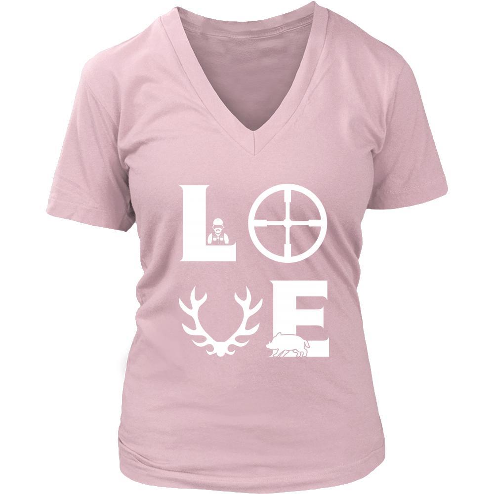 Hunting - LOVE Hunting - Hunter Hobby Shirt-T-shirt-Teelime | shirts-hoodies-mugs
