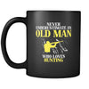 Hunting Never underestimate an old man who loves hunting 11oz Black Mug-Drinkware-Teelime | shirts-hoodies-mugs