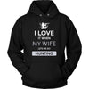 Hunting Shirt - I love it when my wife lets me go Hunting - Hobby Gift-T-shirt-Teelime | shirts-hoodies-mugs