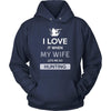 Hunting Shirt - I love it when my wife lets me go Hunting - Hobby Gift-T-shirt-Teelime | shirts-hoodies-mugs