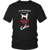 Husky Dog Lover Shirt - All this Dad needs is his Husky and a cup of coffee Father Gift-T-shirt-Teelime | shirts-hoodies-mugs