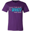 Husky Shirt - This is my Husky hair shirt - Dog Lover Gift-T-shirt-Teelime | shirts-hoodies-mugs