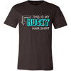 Husky Shirt - This is my Husky hair shirt - Dog Lover Gift-T-shirt-Teelime | shirts-hoodies-mugs