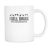 I sell drugs(with a valid prescription) mug - Pharmacist coffee mug (11oz) White-Drinkware-Teelime | shirts-hoodies-mugs