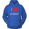 Ice Hockey hoodie - I Love Ice Hockey - Sport apparel Gift-T-shirt-Teelime | shirts-hoodies-mugs