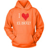 Ice Hockey hoodie - I Love Ice Hockey - Sport apparel Gift-T-shirt-Teelime | shirts-hoodies-mugs