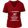 Ice Hockey - I play Ice Hockey because punching people is frowned upon - Sport Shirt-T-shirt-Teelime | shirts-hoodies-mugs
