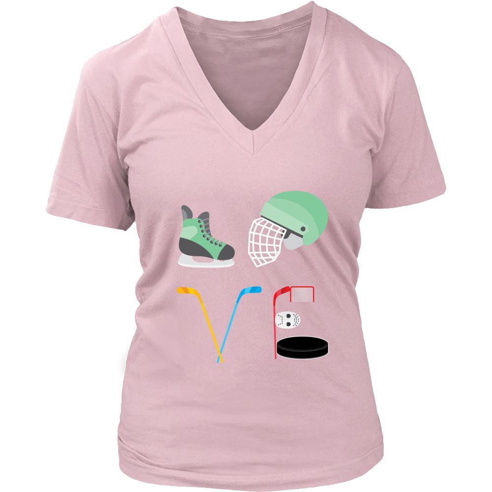 Ice Hockey - LOVE Ice Hockey - Sport Player Shirt-T-shirt-Teelime | shirts-hoodies-mugs