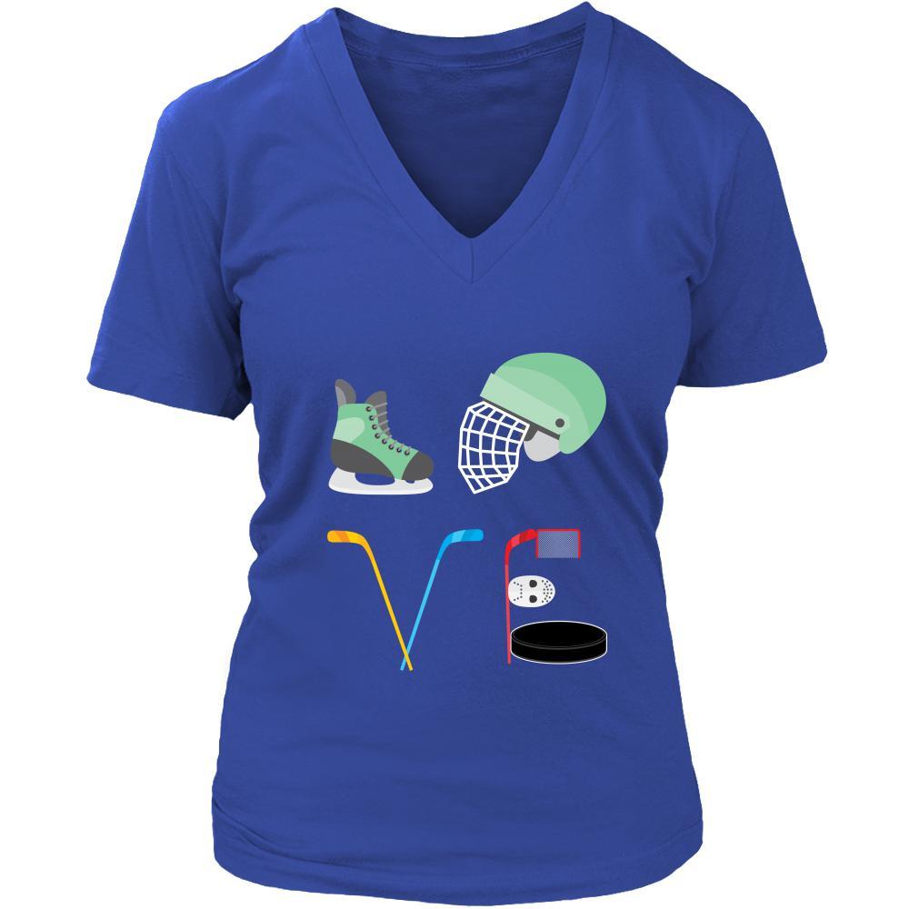 Ice Hockey - LOVE Ice Hockey - Sport Player Shirt-T-shirt-Teelime | shirts-hoodies-mugs