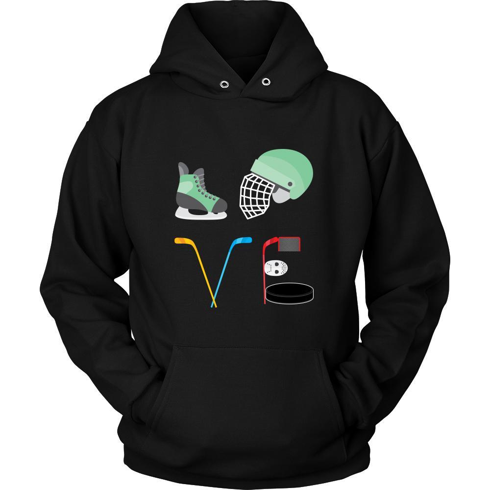 Ice Hockey - LOVE Ice Hockey - Sport Player Shirt-T-shirt-Teelime | shirts-hoodies-mugs