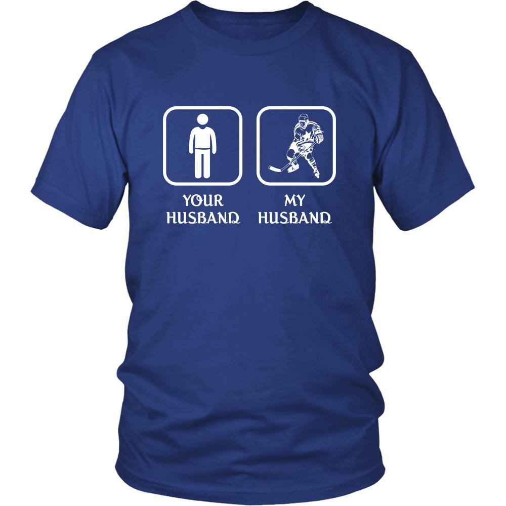 Ice Hockey Player - Your husband My husband - Mother's Day Sport Shirt-T-shirt-Teelime | shirts-hoodies-mugs