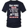 Ice Hockey Shirt - Some people have to wait a lifetime to meet their favorite Ice Hockey player mine calls me dad- Sport father-T-shirt-Teelime | shirts-hoodies-mugs