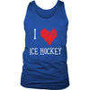 Ice Hockey tank top - I Love Ice Hockey - Men Sport apparel Gift-T-shirt-Teelime | shirts-hoodies-mugs