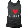 Ice Hockey tank top - I Love Ice Hockey - Men Sport apparel Gift-T-shirt-Teelime | shirts-hoodies-mugs