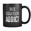 Ice skating Ice skating Addict 11oz Black Mug-Drinkware-Teelime | shirts-hoodies-mugs