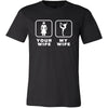 Ice Skating - Your wife My wife - Father's Day Sport Shirt-T-shirt-Teelime | shirts-hoodies-mugs