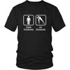 Iceskating - Your husband My husband - Mother's Day Hobby Shirt-T-shirt-Teelime | shirts-hoodies-mugs