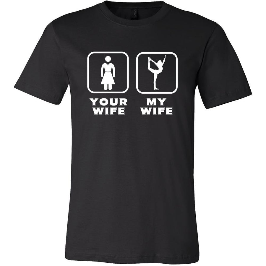 Iceskating - Your wife My wife - Father's Day Sport Shirt-T-shirt-Teelime | shirts-hoodies-mugs