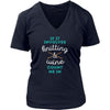 If it involves Knitting & Wine count me in Knitter T Shirt-T-shirt-Teelime | shirts-hoodies-mugs
