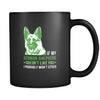 If my German Shepherd doesn't like you I probably won't either- German Shepherd Cofee cup Dog Lover 11oz Black-Drinkware-Teelime | shirts-hoodies-mugs