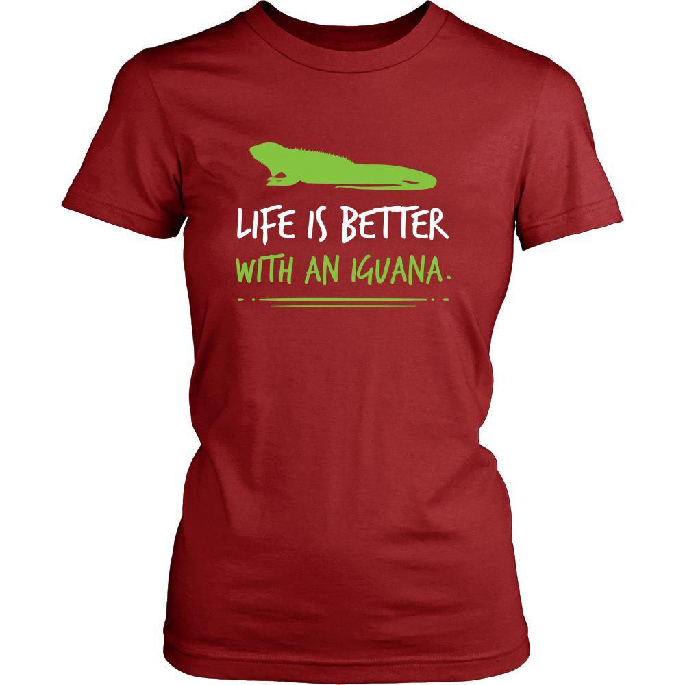 Iguanas Shirt - Life is Better with an Iguana - Animal Lover Gift-T-shirt-Teelime | shirts-hoodies-mugs