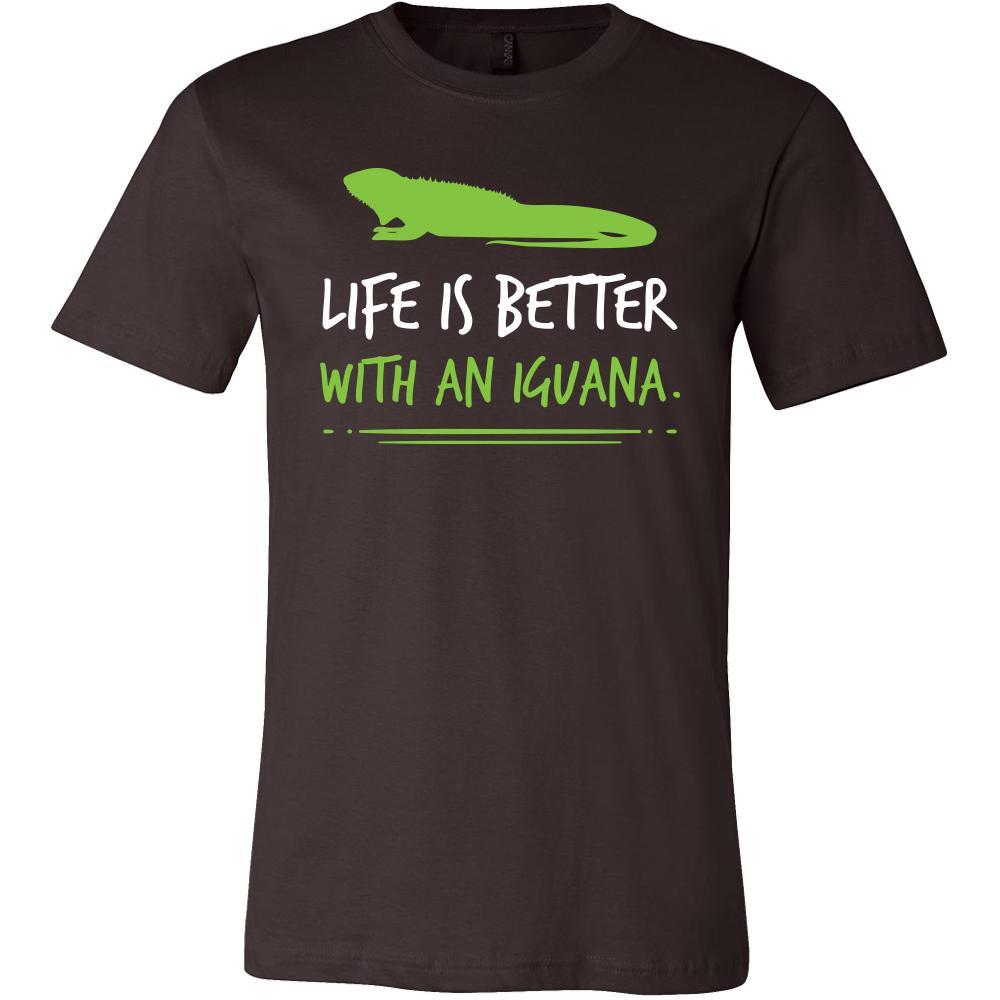 Iguanas Shirt - Life is Better with an Iguana - Animal Lover Gift-T-shirt-Teelime | shirts-hoodies-mugs