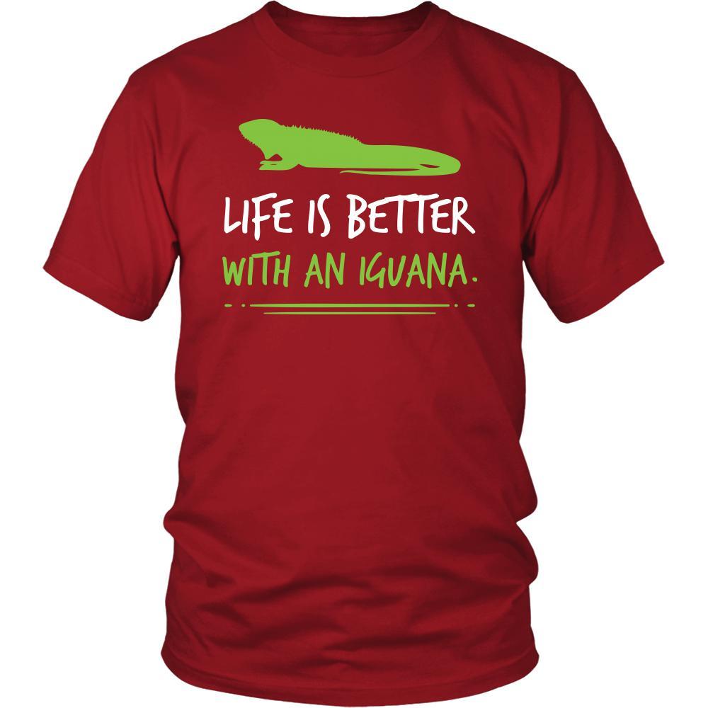 Iguanas Shirt - Life is Better with an Iguana - Animal Lover Gift-T-shirt-Teelime | shirts-hoodies-mugs