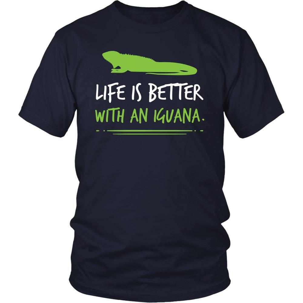 Iguanas Shirt - Life is Better with an Iguana - Animal Lover Gift-T-shirt-Teelime | shirts-hoodies-mugs