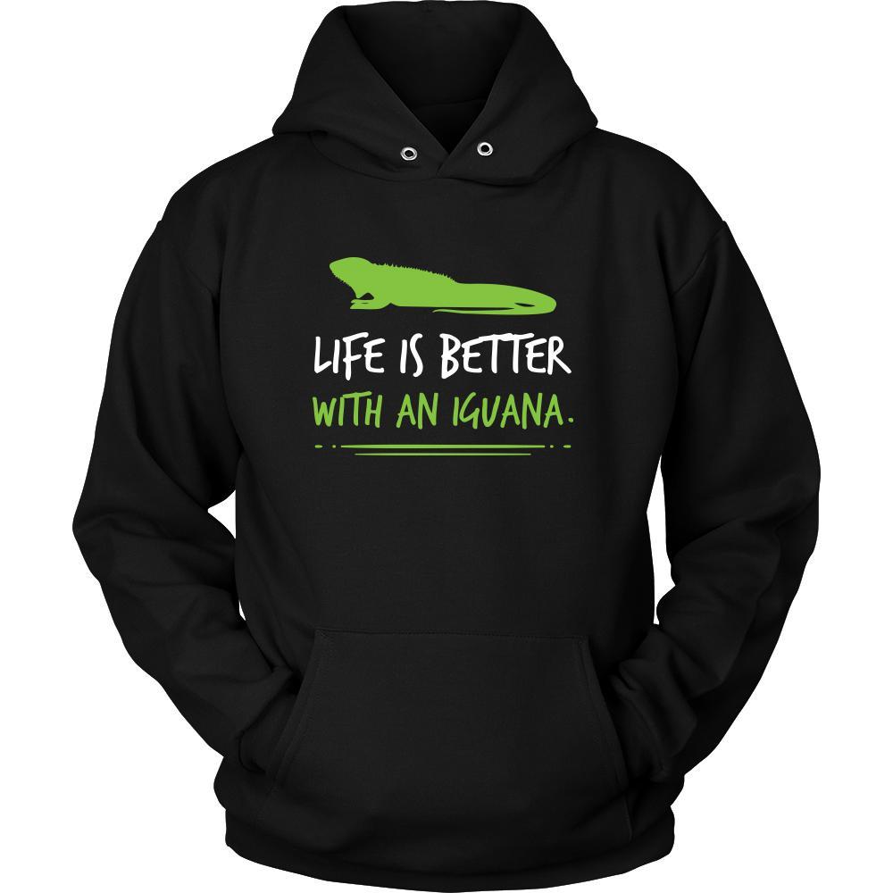 Iguanas Shirt - Life is Better with an Iguana - Animal Lover Gift-T-shirt-Teelime | shirts-hoodies-mugs