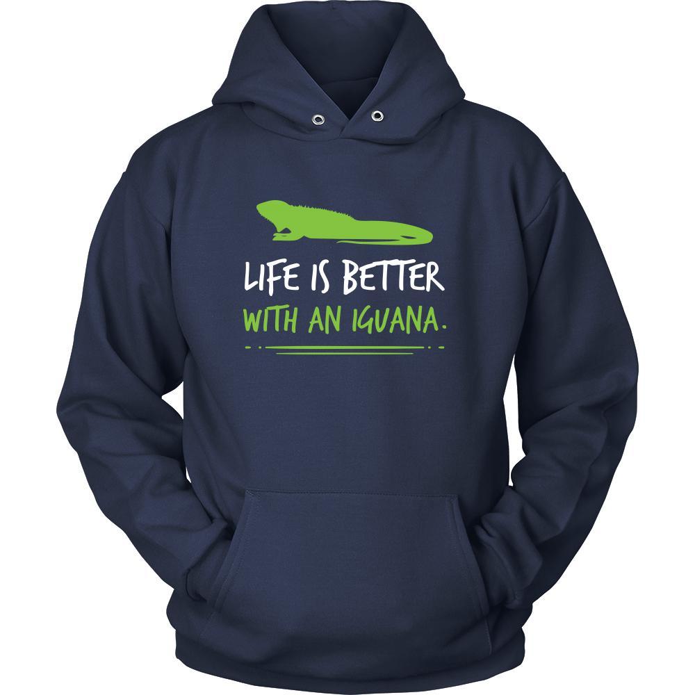 Iguanas Shirt - Life is Better with an Iguana - Animal Lover Gift-T-shirt-Teelime | shirts-hoodies-mugs