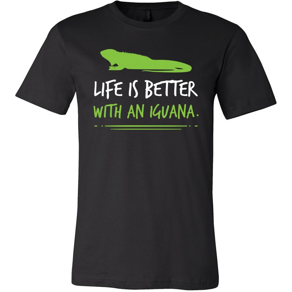 Iguanas Shirt - Life is Better with an Iguana - Animal Lover Gift-T-shirt-Teelime | shirts-hoodies-mugs
