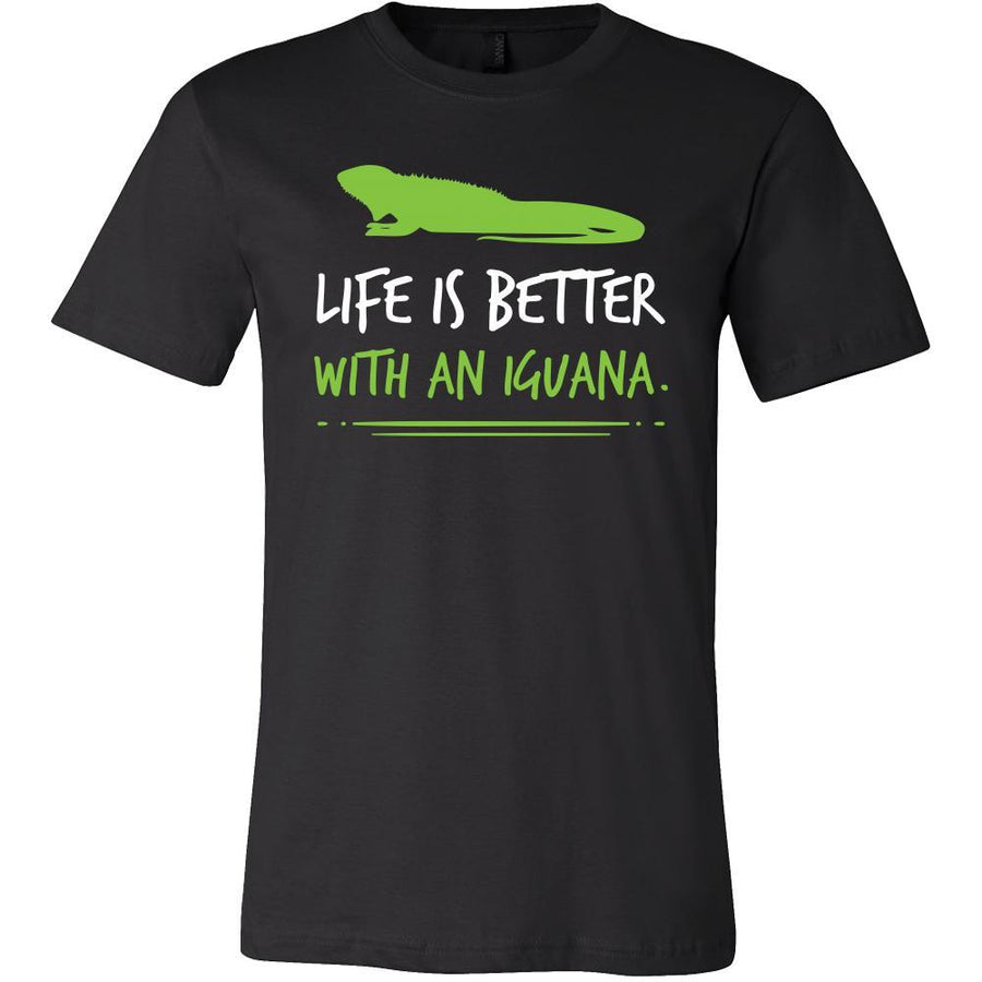 Iguanas Shirt - Life is Better with an Iguana - Animal Lover Gift-T-shirt-Teelime | shirts-hoodies-mugs