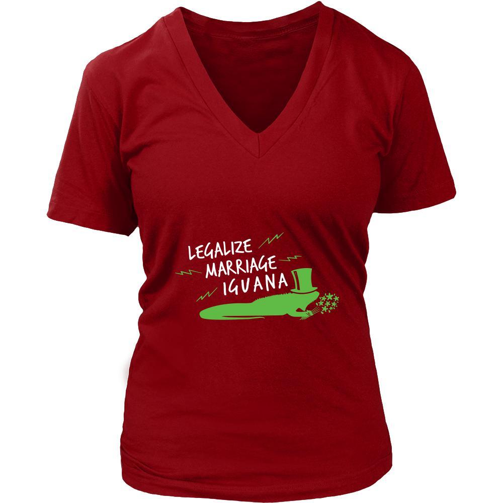 Iguanas Shirt - Marriage Iguana - Animal Lover Gift-T-shirt-Teelime | shirts-hoodies-mugs