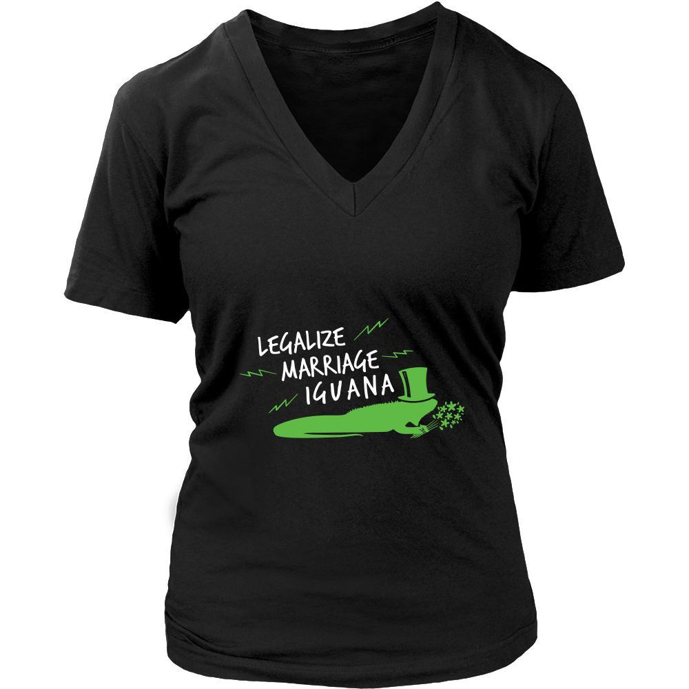 Iguanas Shirt - Marriage Iguana - Animal Lover Gift-T-shirt-Teelime | shirts-hoodies-mugs