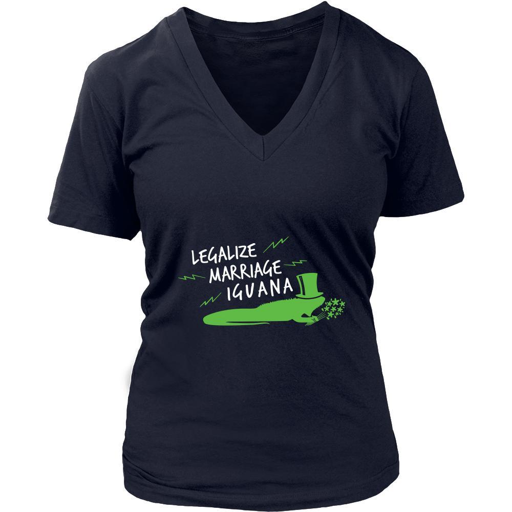 Iguanas Shirt - Marriage Iguana - Animal Lover Gift-T-shirt-Teelime | shirts-hoodies-mugs