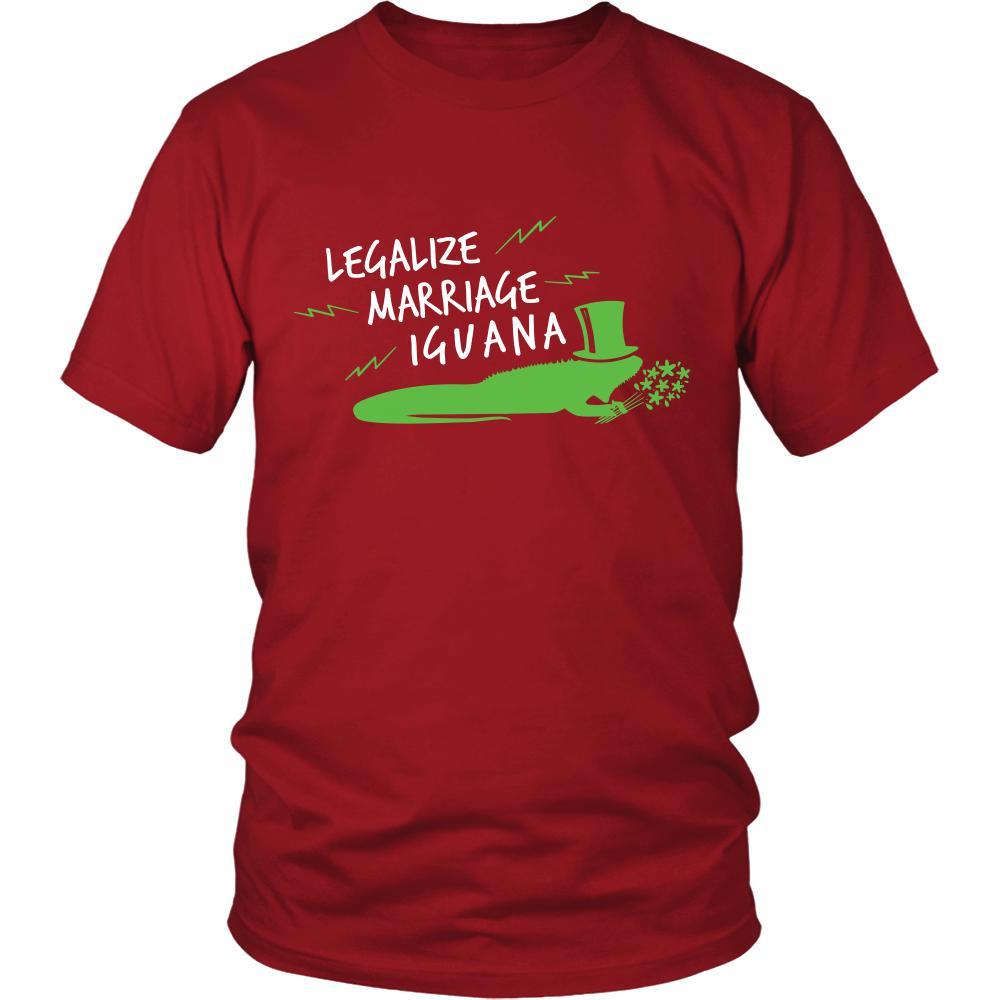 Iguanas Shirt - Marriage Iguana - Animal Lover Gift-T-shirt-Teelime | shirts-hoodies-mugs