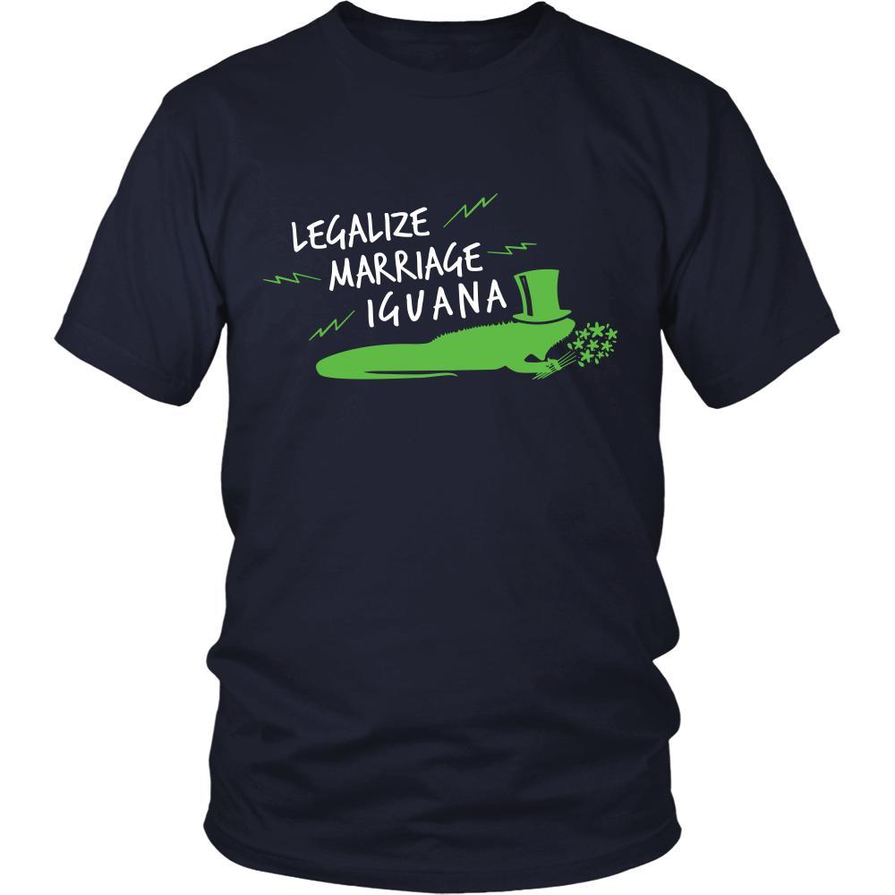 Iguanas Shirt - Marriage Iguana - Animal Lover Gift-T-shirt-Teelime | shirts-hoodies-mugs