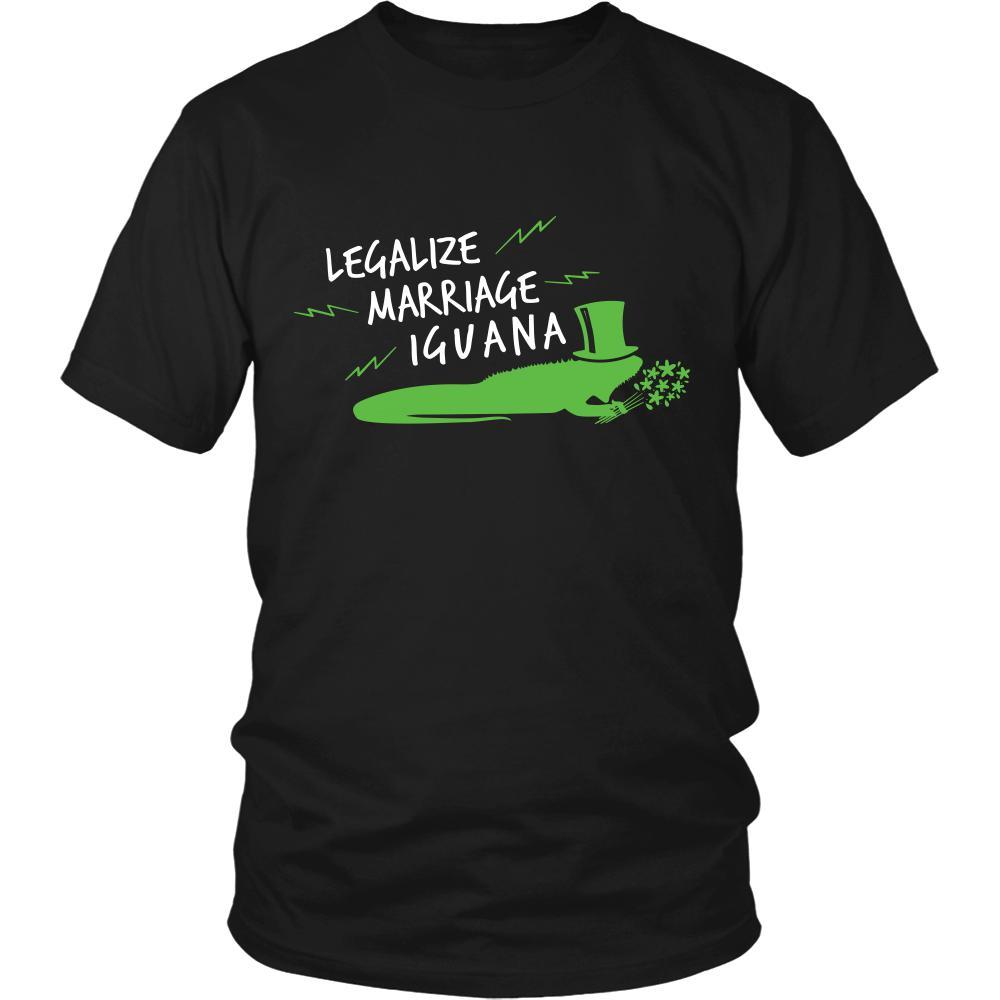 Iguanas Shirt - Marriage Iguana - Animal Lover Gift-T-shirt-Teelime | shirts-hoodies-mugs