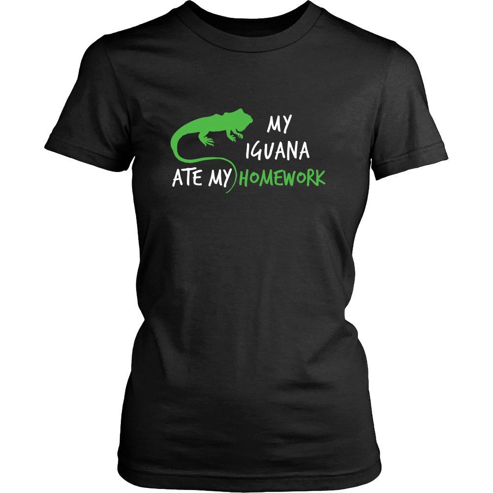 Iguanas Shirt - My Iguana ate my Homework - Animal Lover Gift-T-shirt-Teelime | shirts-hoodies-mugs