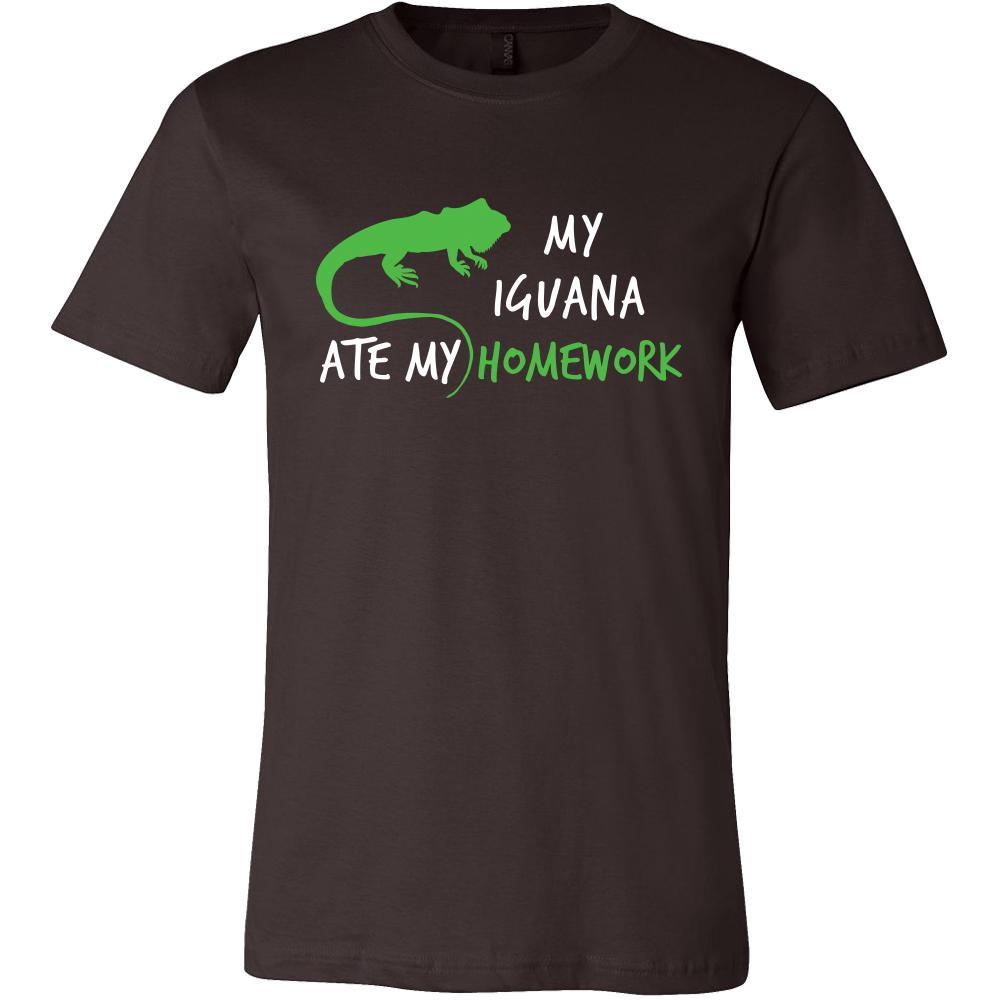 Iguanas Shirt - My Iguana ate my Homework - Animal Lover Gift-T-shirt-Teelime | shirts-hoodies-mugs