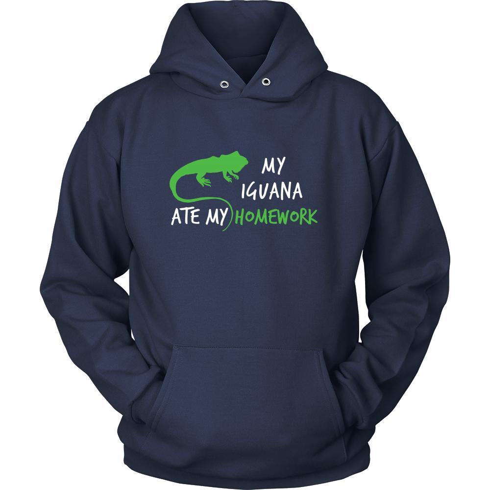 Iguanas Shirt - My Iguana ate my Homework - Animal Lover Gift-T-shirt-Teelime | shirts-hoodies-mugs